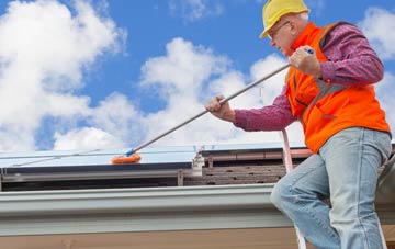 Woodcott soft wash roof cleaning